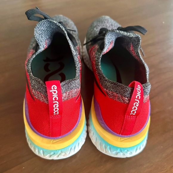 EUC Men’s Nike Epic React Flyknit 2 - Picture 5 of 6